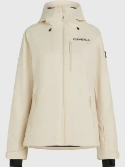 Ski-/ Snowboardjacke in Beige