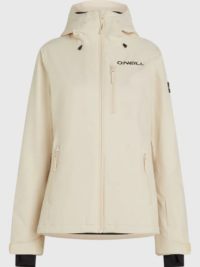 Ski-/ Snowboardjacke in Beige