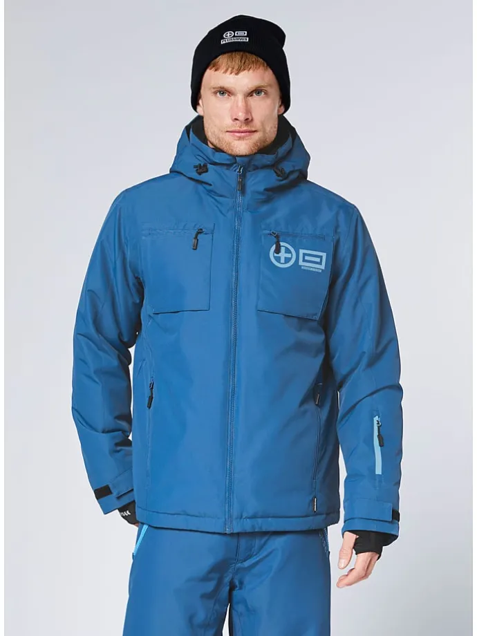 Ski-/ Snowboardjacke in Blau