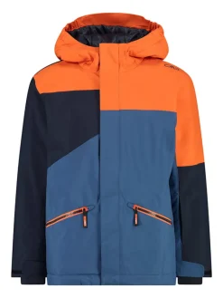 Ski-/ Snowboardjacke in Blau/ Orange