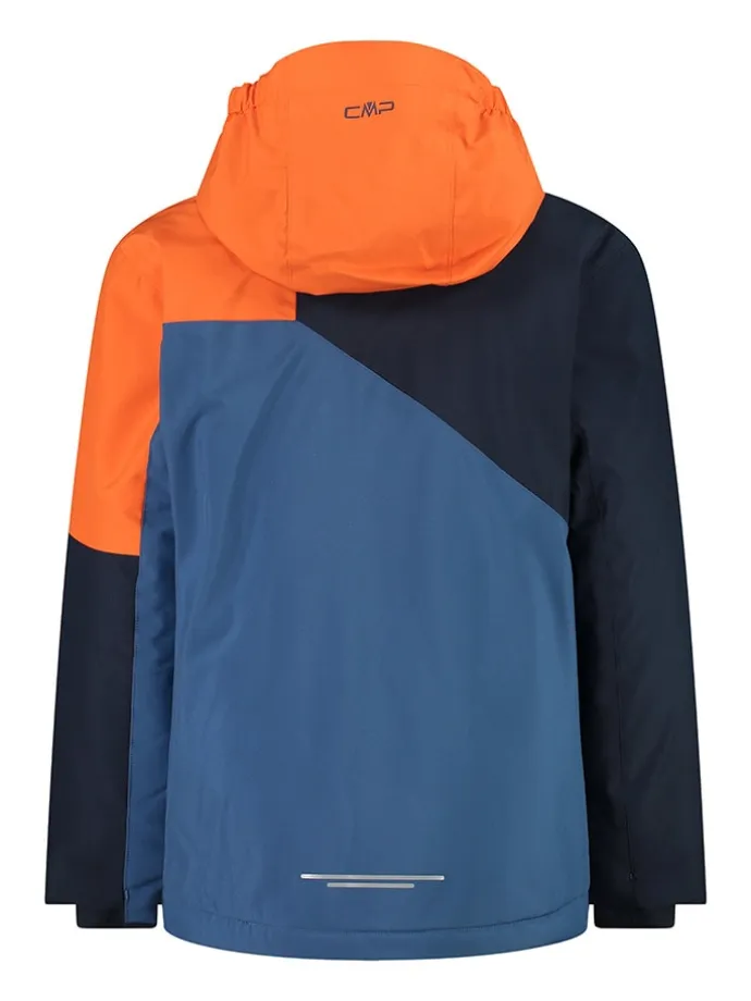 Ski-/ Snowboardjacke in Blau/ Orange