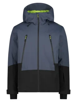 Ski-/ Snowboardjacke in Dunkelblau/ Schwarz