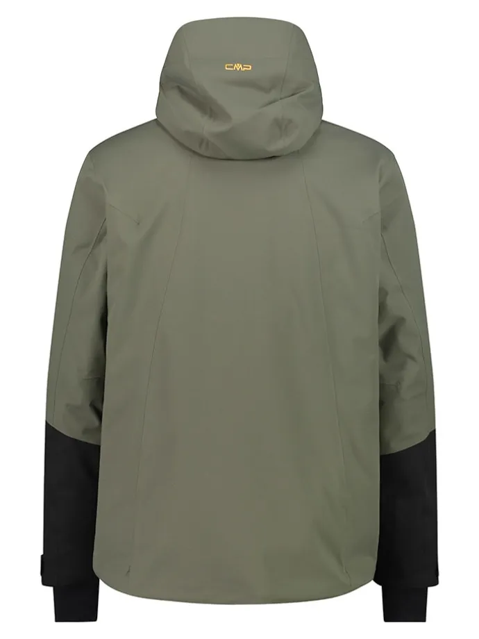 Ski-/ Snowboardjacke in Khaki/ Schwarz