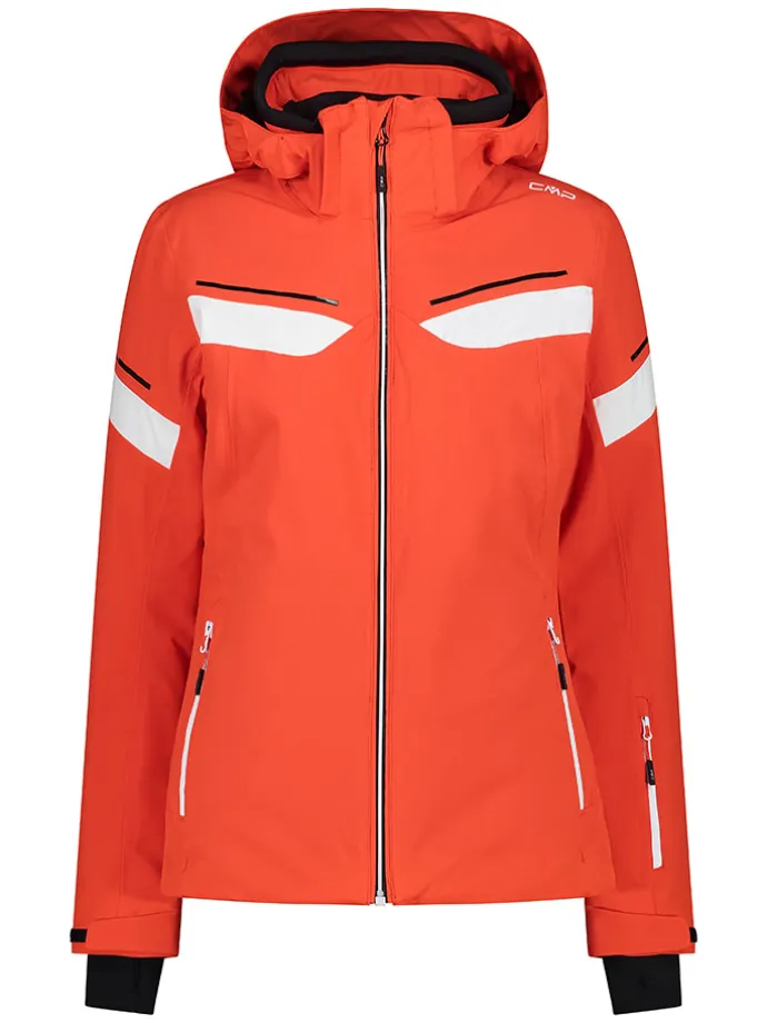 Ski-/ Snowboardjacke in Orange