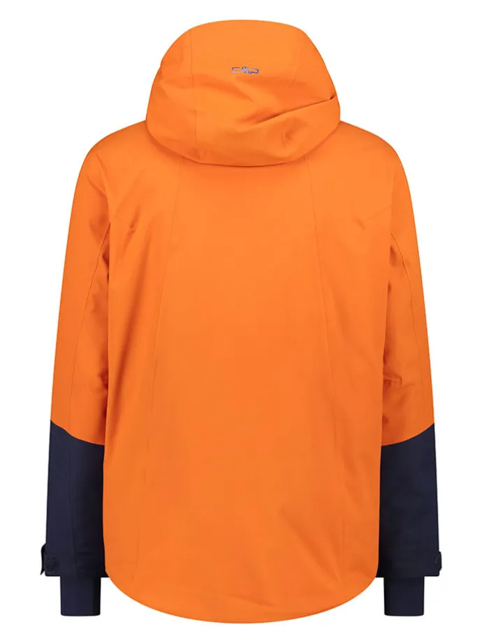 Ski-/ Snowboardjacke in Orange/ Dunkelblau