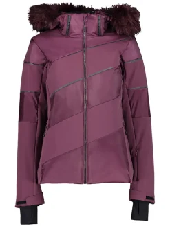 Ski-/ Snowboardjacke in Pflaume