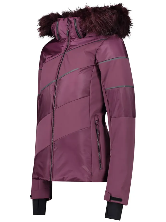 Ski-/ Snowboardjacke in Pflaume