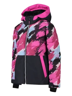 Ski-/ Snowboardjacke in Pink/ Schwarz