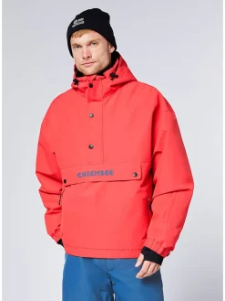 Ski-/ Snowboardjacke in Rot/ Blau