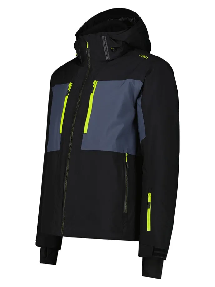 Ski-/ Snowboardjacke in Schwarz/ Dunkelblau