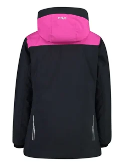 Ski-/ Snowboardjacke in Schwarz/ Pink