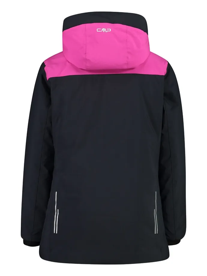 Ski-/ Snowboardjacke in Schwarz/ Pink