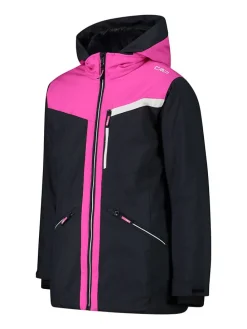 Ski-/ Snowboardjacke in Schwarz/ Pink