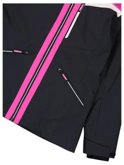 Ski-/ Snowboardjacke in Schwarz/ Pink
