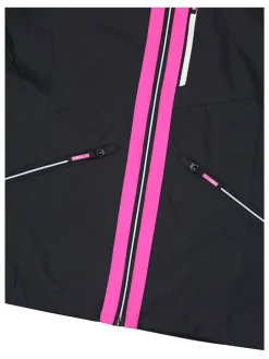 Ski-/ Snowboardjacke in Schwarz/ Pink