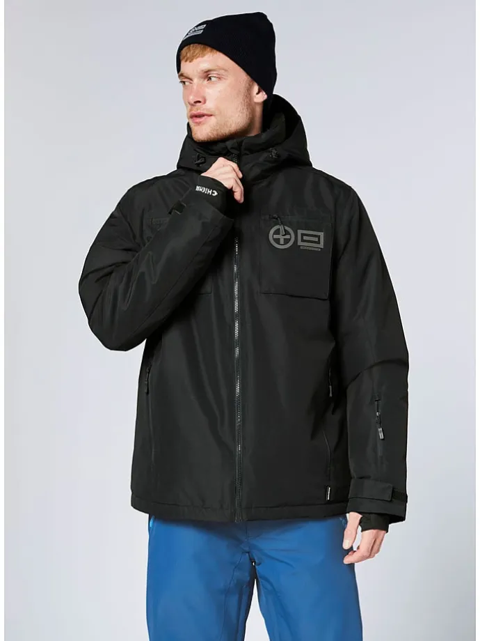 Ski-/ Snowboardjacke in Schwarz