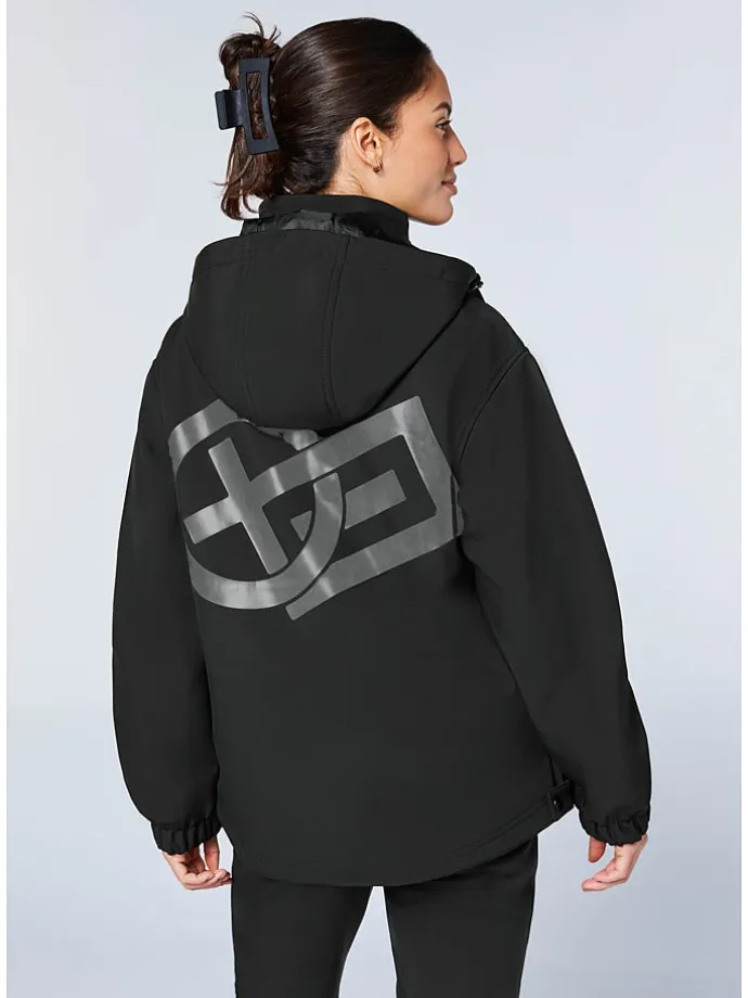 Ski-/ Snowboardjacke in Schwarz