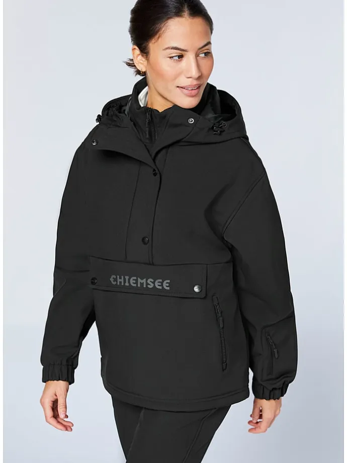 Ski-/ Snowboardjacke in Schwarz