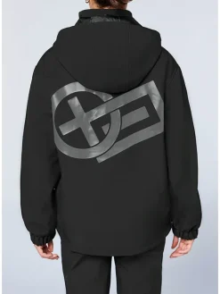 Ski-/ Snowboardjacke in Schwarz