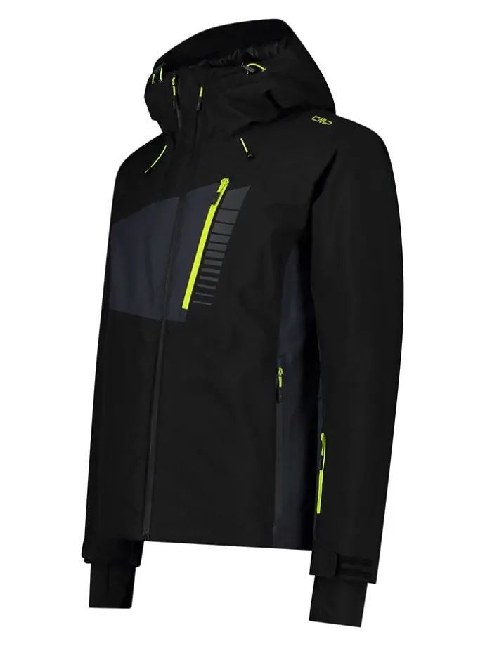 Ski-/ Snowboardjacke in Schwarz/ Dunkelblau