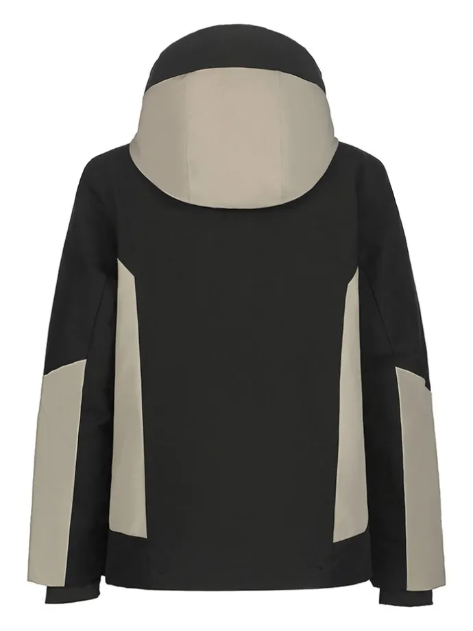 Ski-/ Snowboardjacke "Langdon" in Schwarz/ Beige