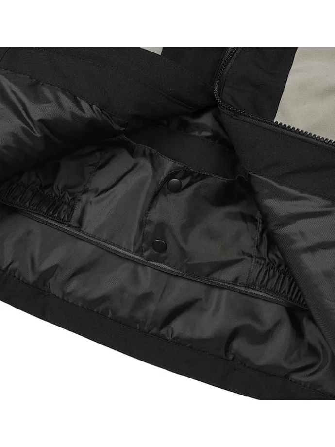 Ski-/ Snowboardjacke "Langdon" in Schwarz/ Beige