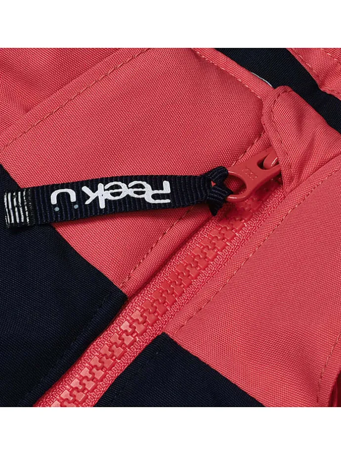 Ski-/ Snowboardjacke "Litzy" in Pink/ Dunkelblau