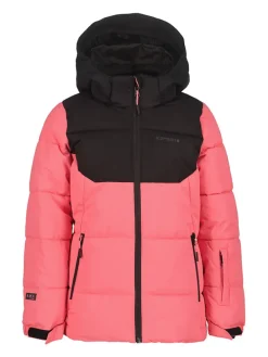 Ski-/ Snowboardjacke "Loris" in Pink/ Schwarz