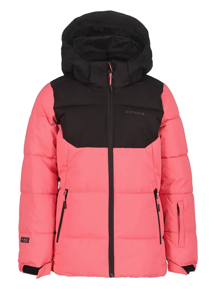 Ski-/ Snowboardjacke "Loris" in Pink/ Schwarz