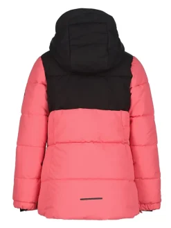 Ski-/ Snowboardjacke "Loris" in Pink/ Schwarz