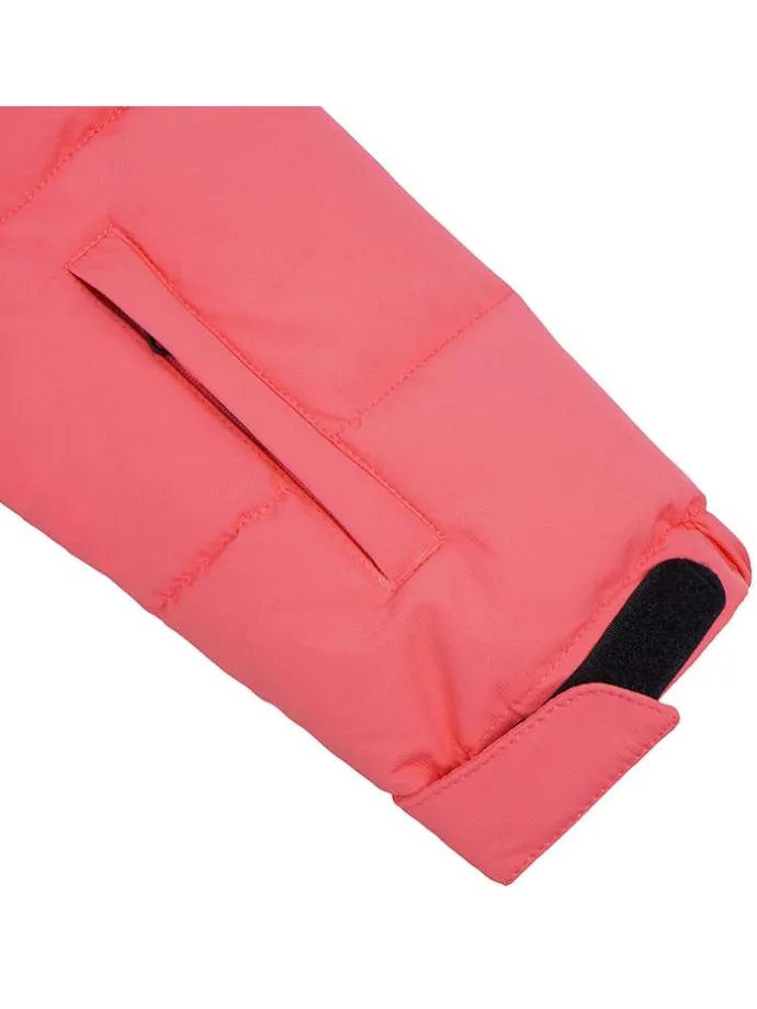 Ski-/ Snowboardjacke "Loris" in Pink/ Schwarz