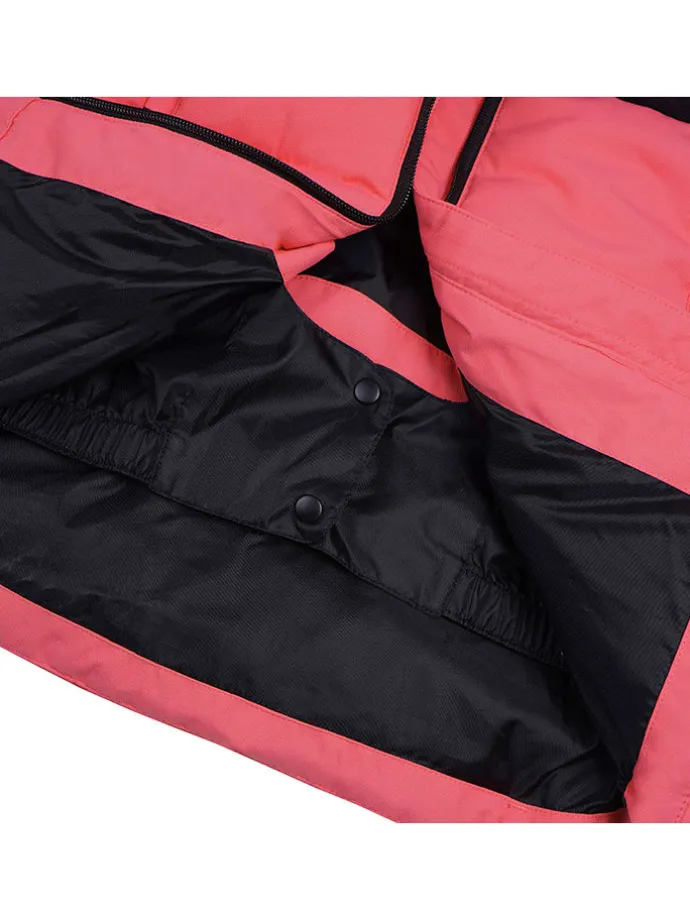 Ski-/ Snowboardjacke "Loris" in Pink/ Schwarz
