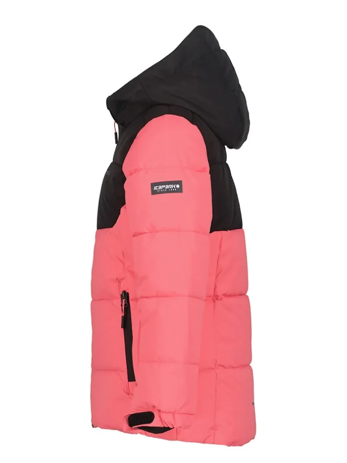 Ski-/ Snowboardjacke "Loris" in Pink/ Schwarz