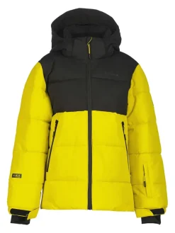Ski-/ Snowboardjacke "Louin" in Gelb/ Schwarz