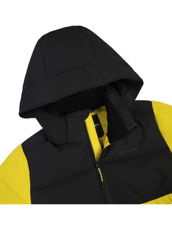 Ski-/ Snowboardjacke "Louin" in Gelb/ Schwarz