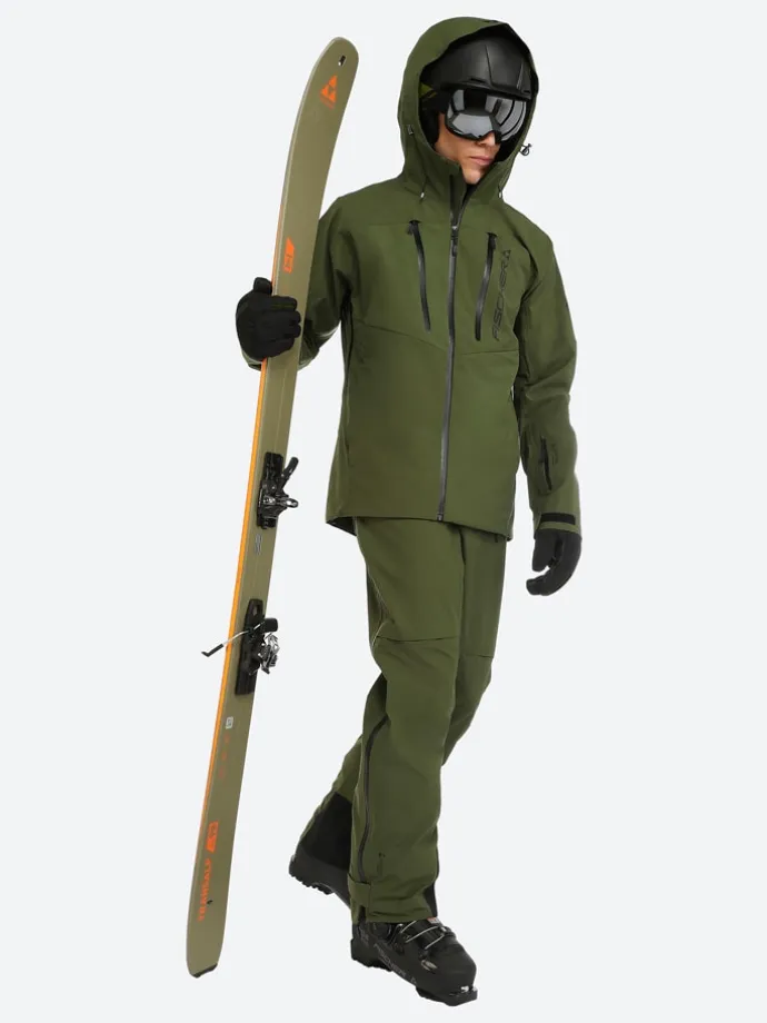 Ski-/ Snowboardjacke "Mountain Vojager"" in Khaki