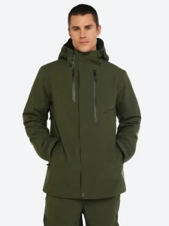 Ski-/ Snowboardjacke "Ranger" in Khaki