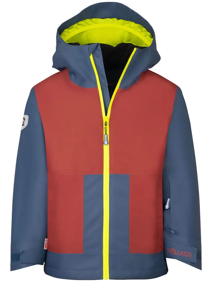 Ski-/ Snowboardjacke "Rauland" in Blau/ Rot