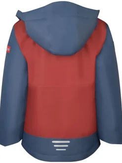 Ski-/ Snowboardjacke "Rauland" in Blau/ Rot