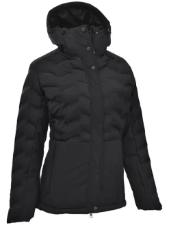 Ski-/ Snowboardjacke "Rügen MTX" in Schwarz