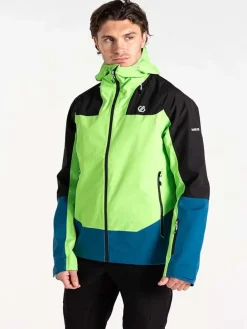 Ski-/ Snowboardjacke "Roving II" in Grün/ Blau