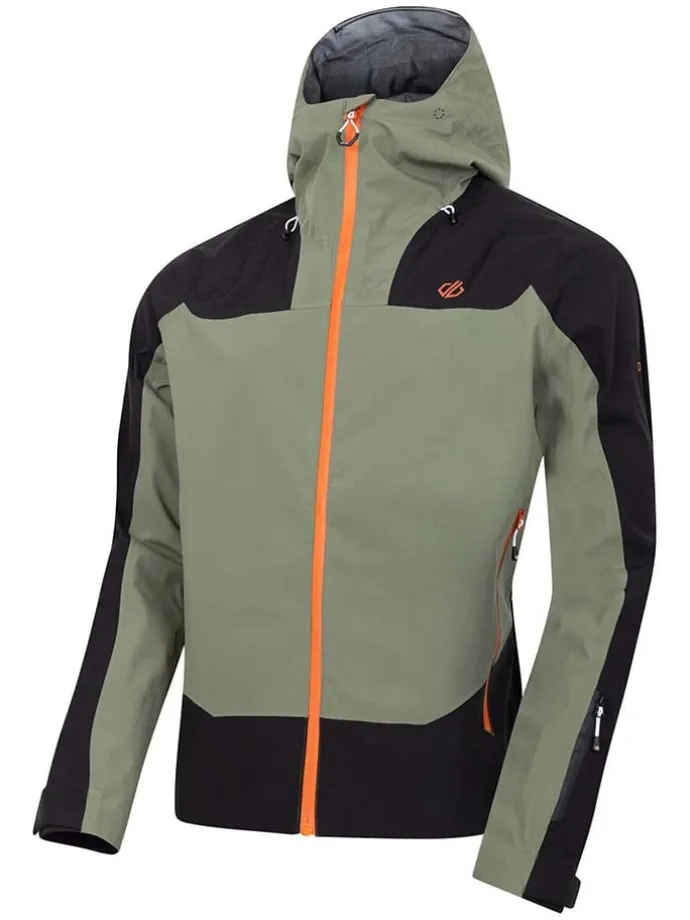 Ski-/ Snowboardjacke "Roving II" in Khaki/ Schwarz