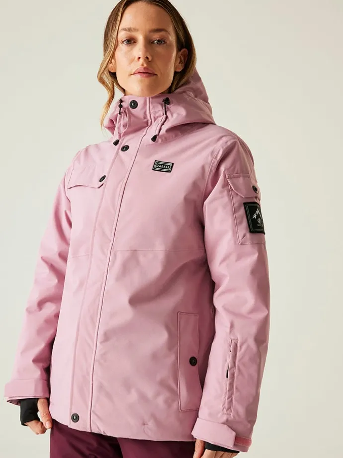 Ski-/ Snowboardjacke "Ski Life" in Rosa
