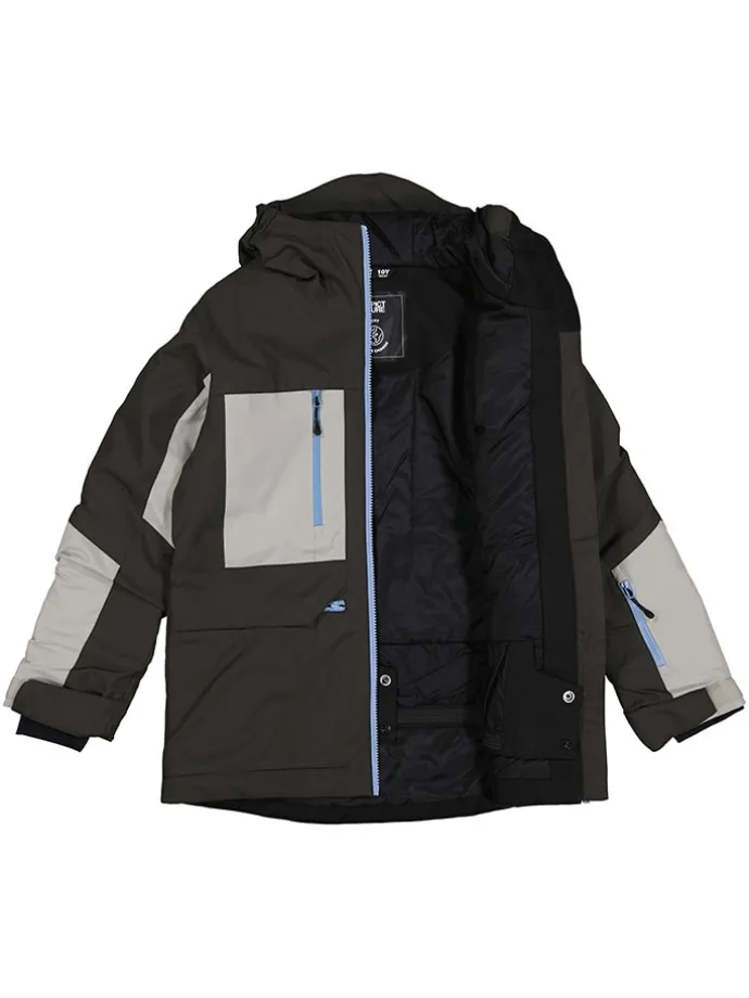 Ski-/ Snowboardjacke "Stony" in Schwarz