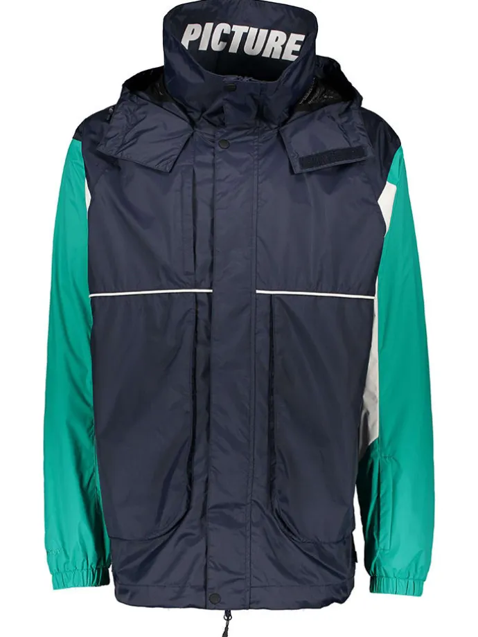 Ski-/ Snowboardjacke "Tseel" in Dunkelblau
