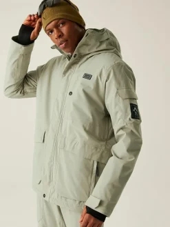 Ski-/ Snowboardjacke "Twin Tip" in Grau