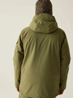 Ski-/ Snowboardjacke "Twin Tip" in Oliv