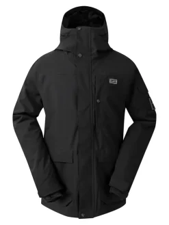 Ski-/ Snowboardjacke "Twin Tip" in Schwarz