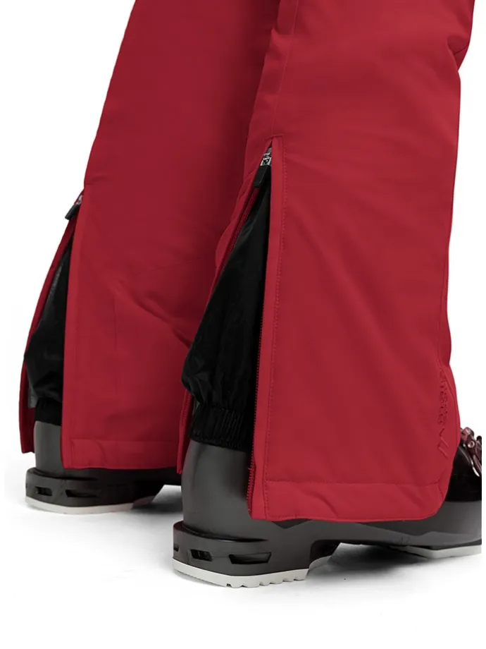 Skihose - Regular fit - "Vroni slim 2.0" in Rot