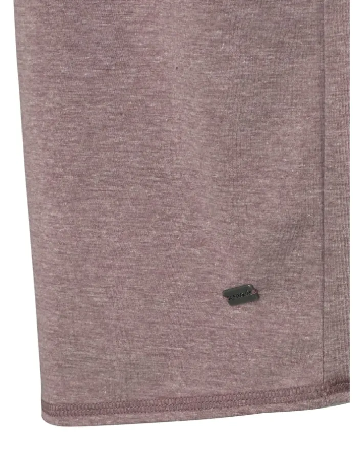 Sleepshirt in mauve-meliert